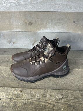 Muck Boot Co Outscape Max Lace Men’s 7 Waterproof Hiking Shoes MTLMDNA Brown